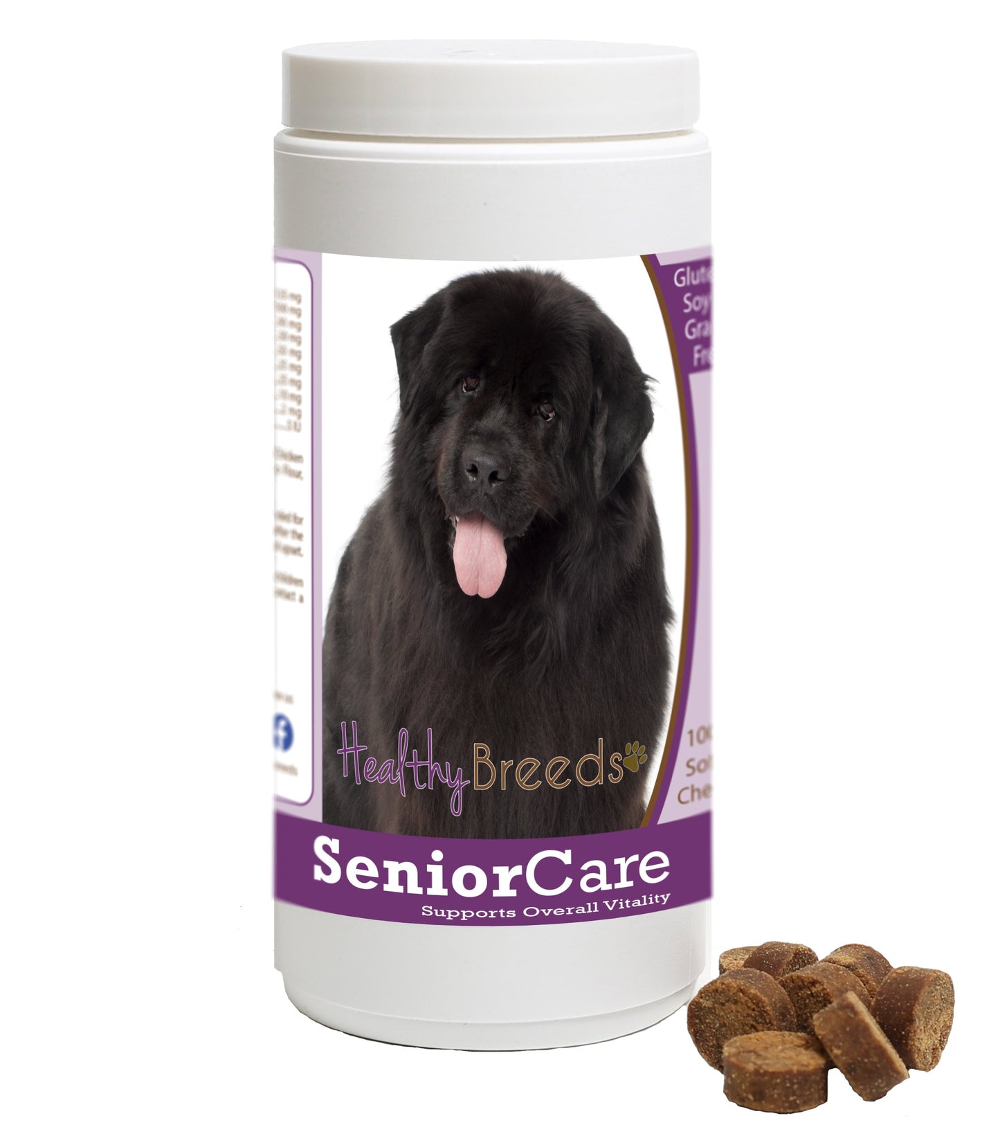 Healthy Breeds Newfoundland Senior Dog Care Soft Chews 100 Count