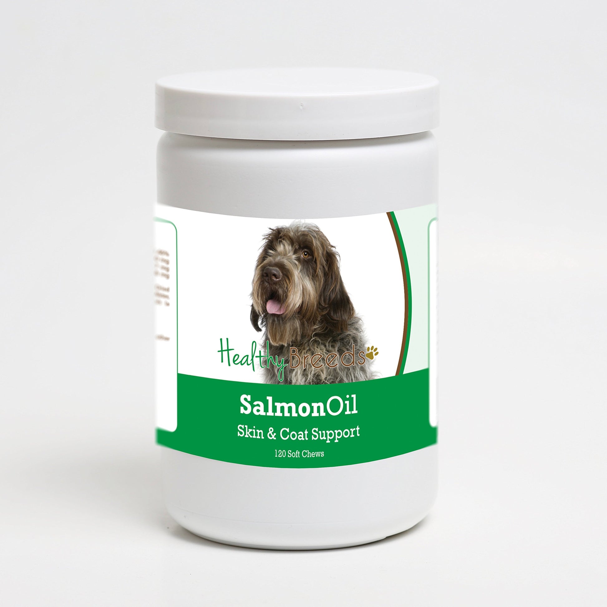 Healthy Breeds Wirehaired Pointing Griffon Salmon Oil Soft Chews 120 Count