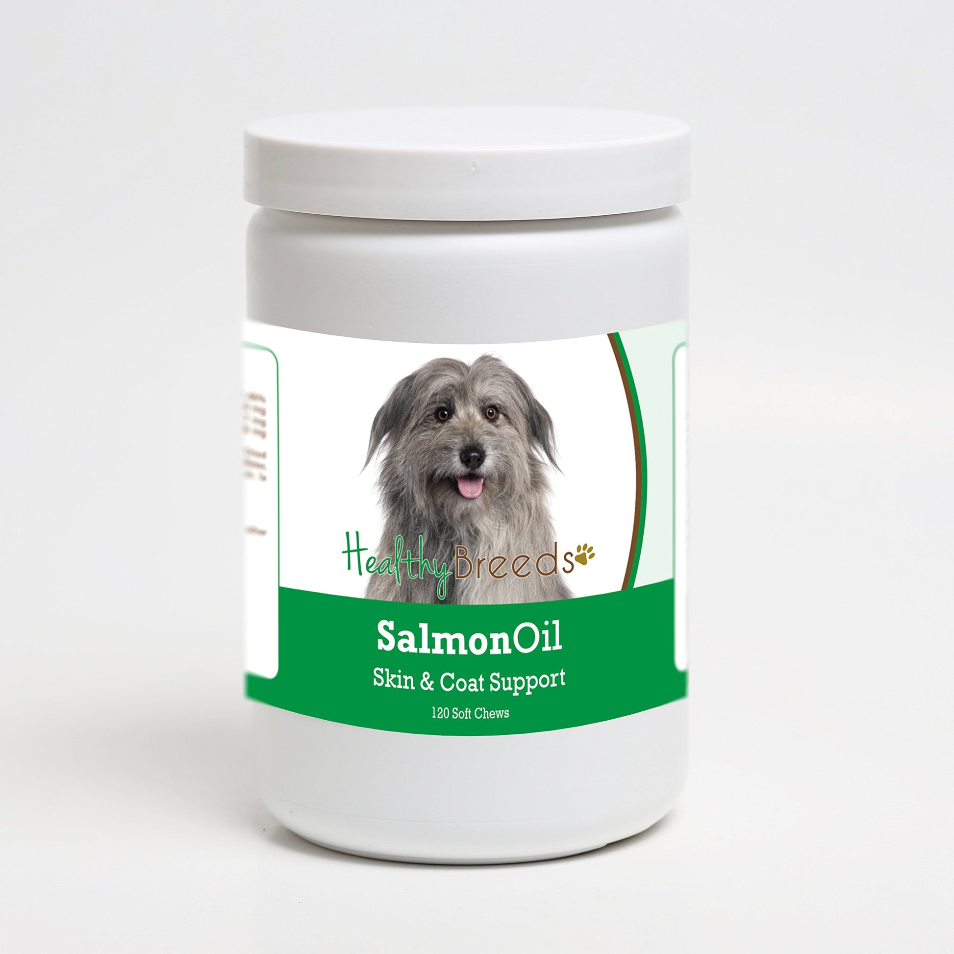 Healthy Breeds Pyrenean Shepherd Salmon Oil Soft Chews 120 Count