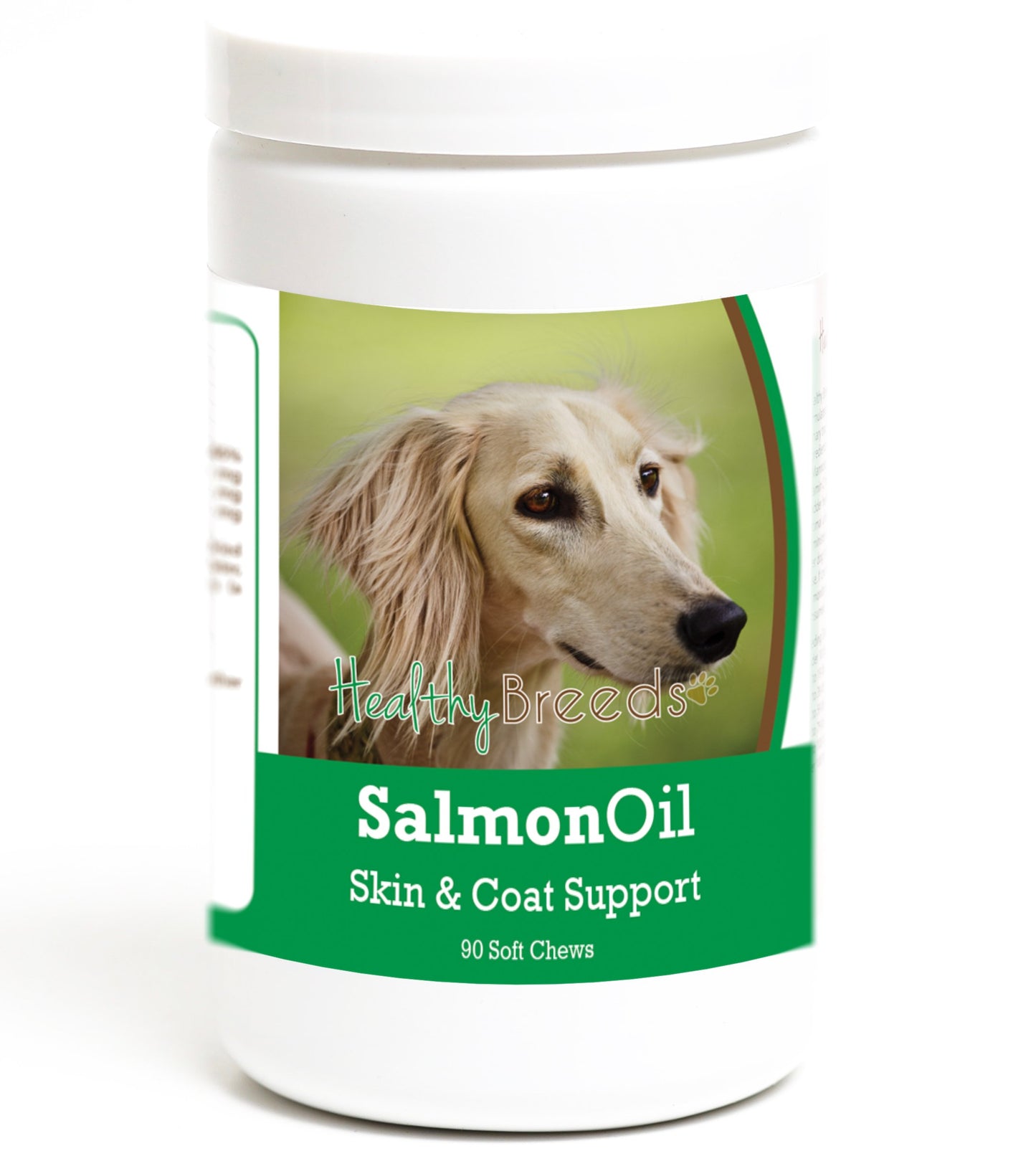 Healthy Breeds Saluki Salmon Oil Soft Chews 90 Count
