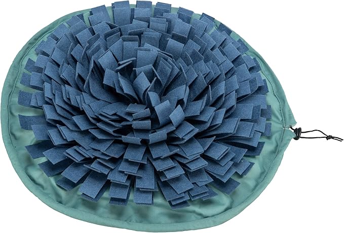 Trixie Snuffle & Seek Bowl, Adjustable Snuffle Mat for Dogs, Interactive Slow Feeder, Level 1 Enrichment Puzzle for Dogs & Cats