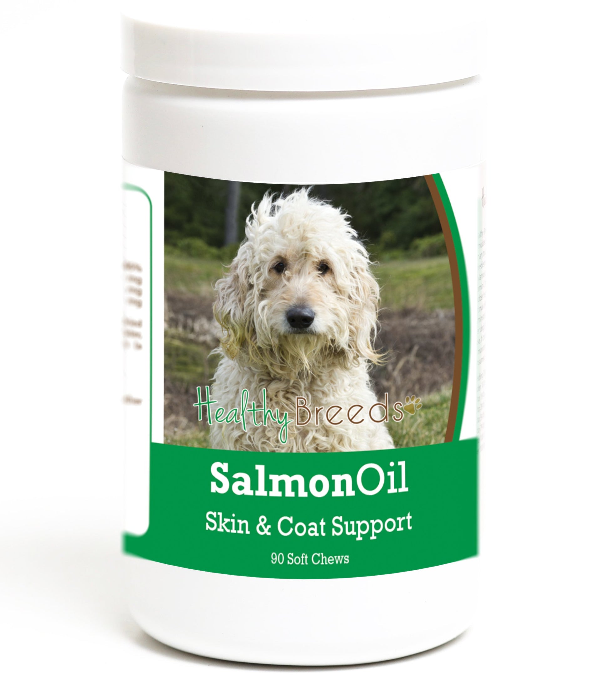 Healthy Breeds Goldendoodle Salmon Oil Soft Chews 90 Count