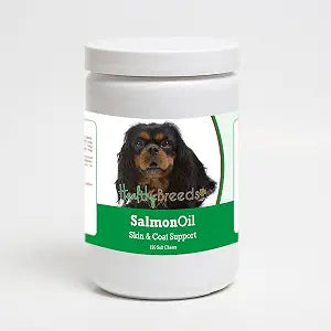 Healthy Breeds English Toy Spaniel Salmon Oil Soft Chews 120 Count