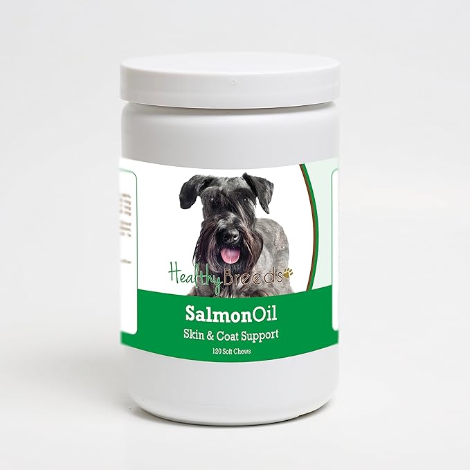 Healthy Breeds Cesky Terrier Salmon Oil Soft Chews 120 Count