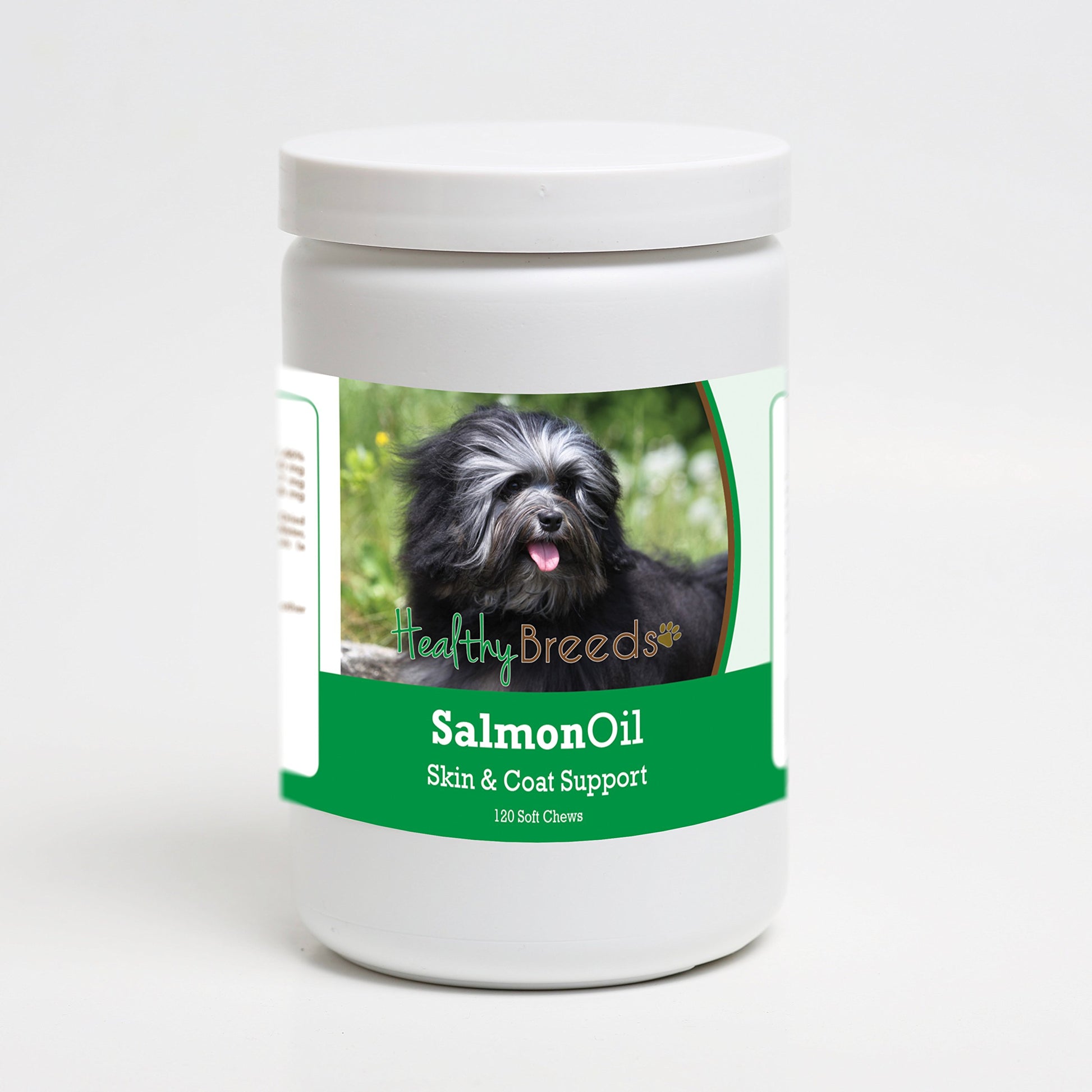 Healthy Breeds Lowchen Salmon Oil Soft Chews 120 Count