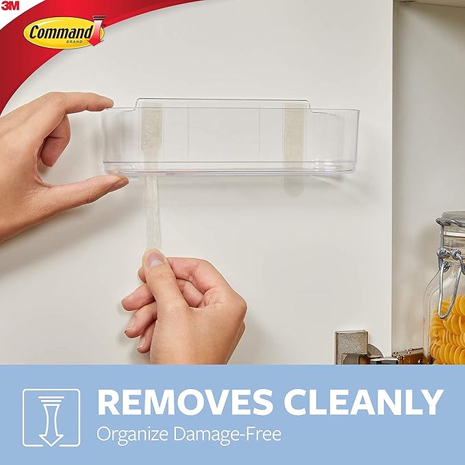 Command Large Caddy, Organize Damage-Free, 1 caddy, 4 strips (HOM-15)