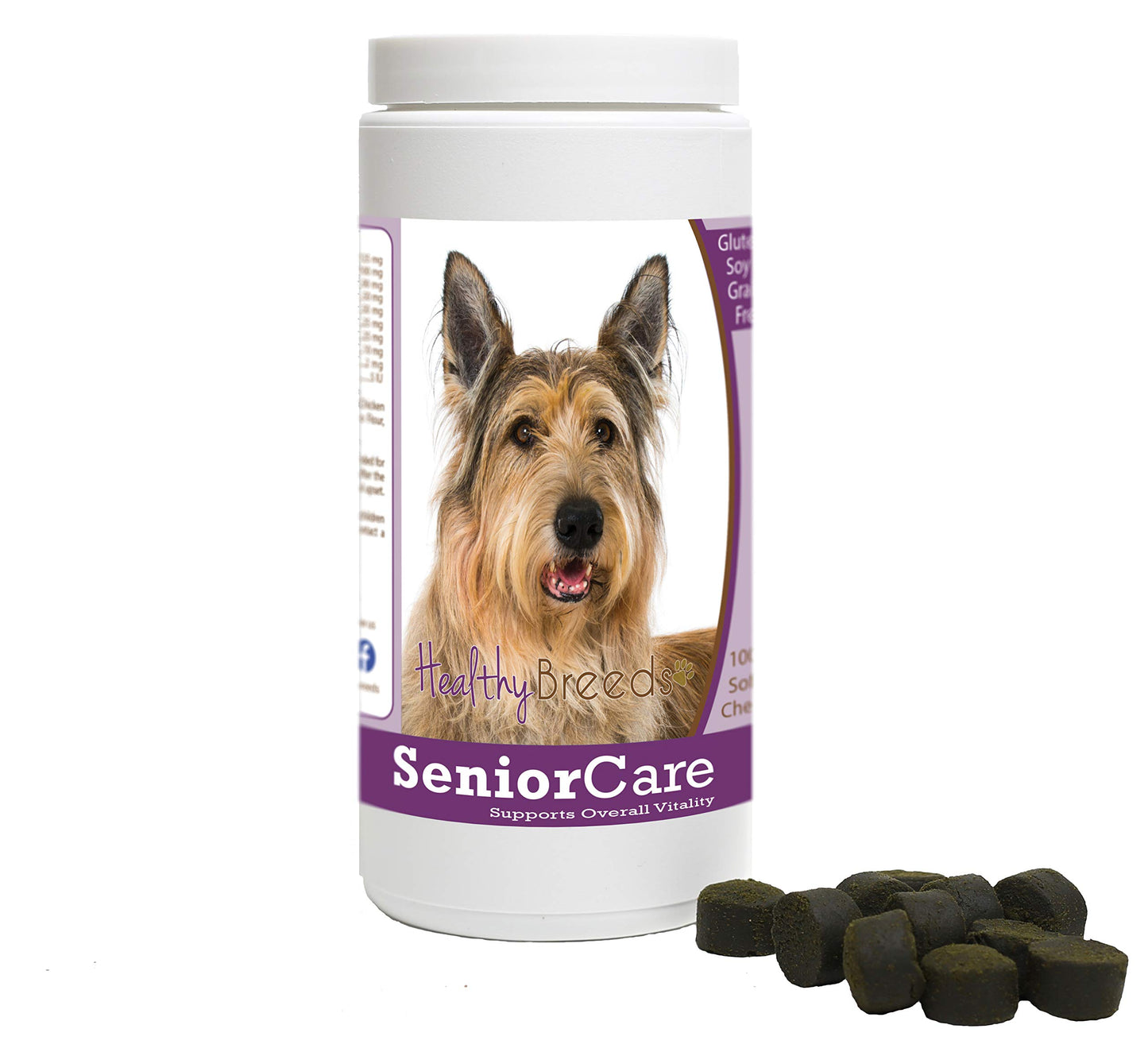 Healthy Breeds Berger Picard Senior Dog Care Soft Chews 100 Count