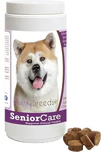 Healthy Breeds Akita Senior Dog Care Soft Chews 100 Count