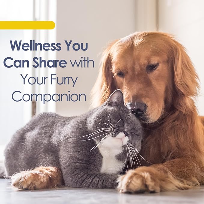 Shine Omega-3 Fish Oil for Dogs & Cats, Human Grade EPA & DHA in Triglyceride (TG) Form, Supports Skin & Shiny Coat, Joint Comfort, Heart, Brain & Immune Health, 60 Twist Capsules, USA Made