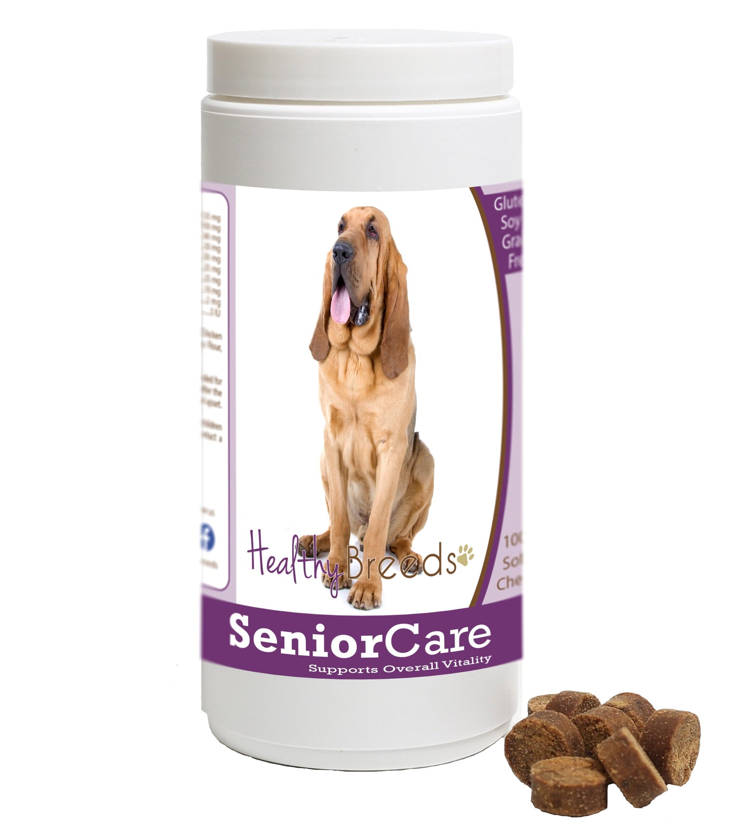 Healthy Breeds Bloodhound Senior Dog Care Soft Chews 100 Count