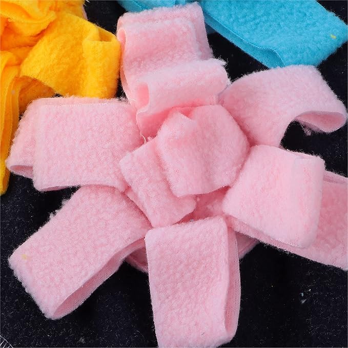 Dog Snuffle Pad, Interactive Feeding Mat, Dog Puzzle Toys, Dog Food Dispenser Mat for Travel Slow Eating Stress Reduction and Smell Training