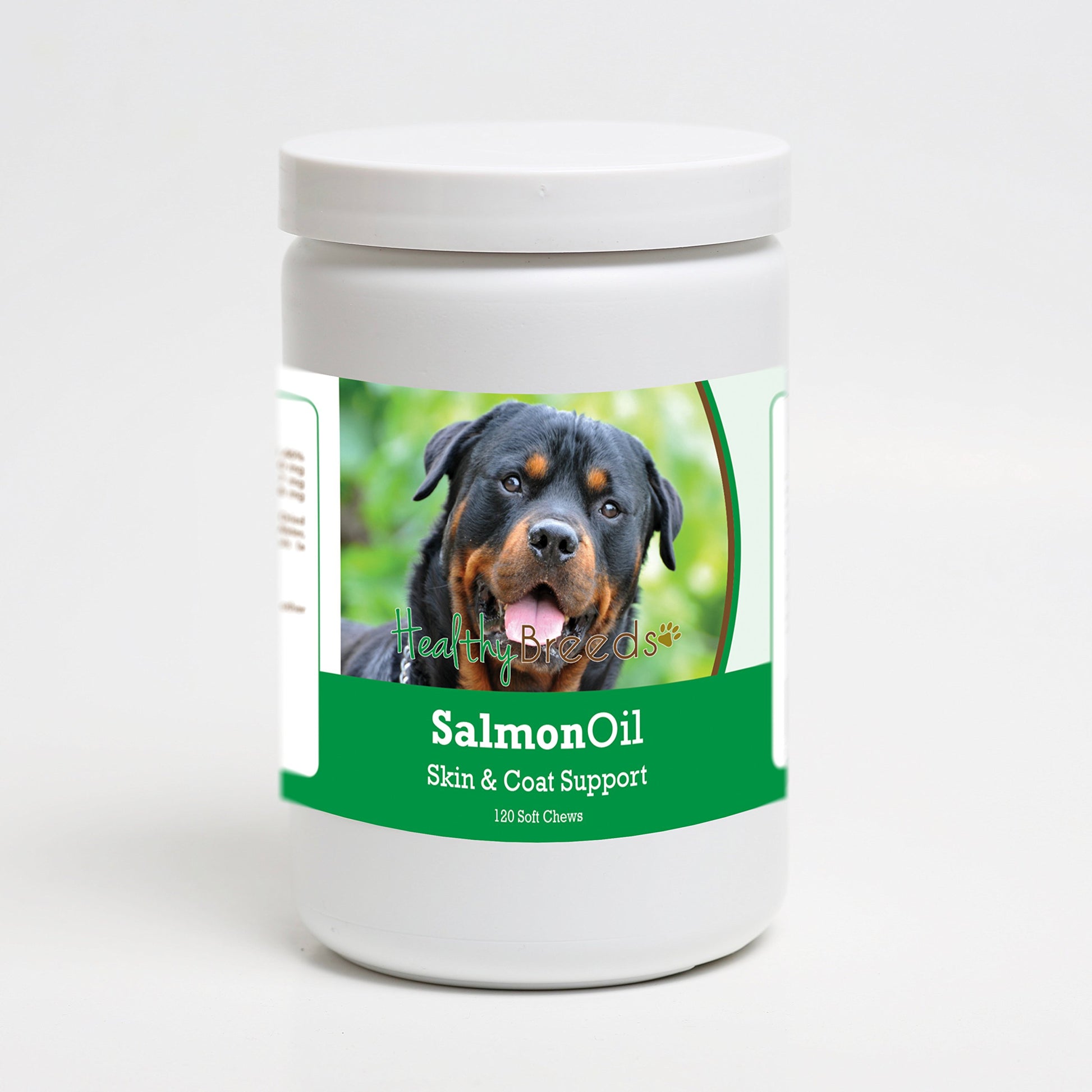 Healthy Breeds Rottweiler Salmon Oil Soft Chews 120 Count