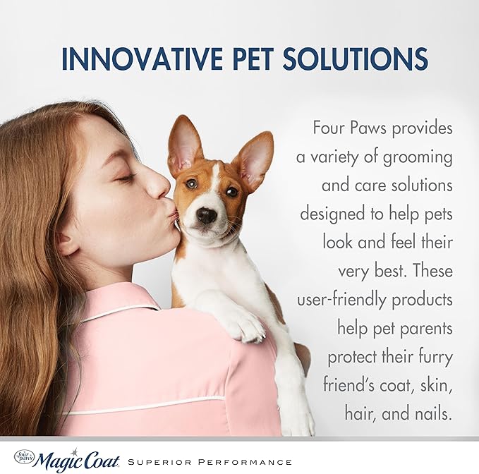 Four Paws Magic Coat Dog Shampoos for Dogs, Dog Grooming Supplies, Dog Bathing Supplies, Made in USA (Pack of 2)