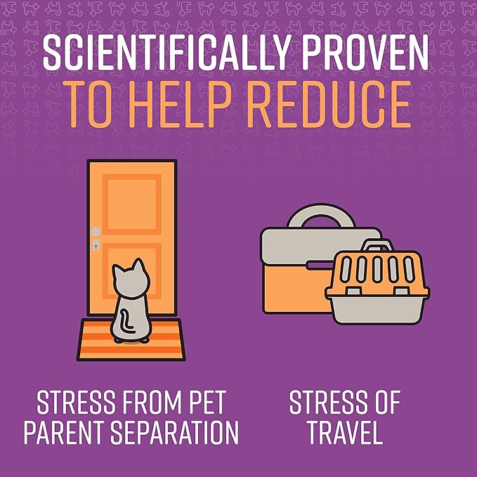 Sentry PET Care Sentry Calming Spray for Cats, Uses Pheromones to Reduce Stress, Easy Spray Application, Helps Cats with Separation, Travel, Loud Noises, and Anxiety, Packaging May Vary