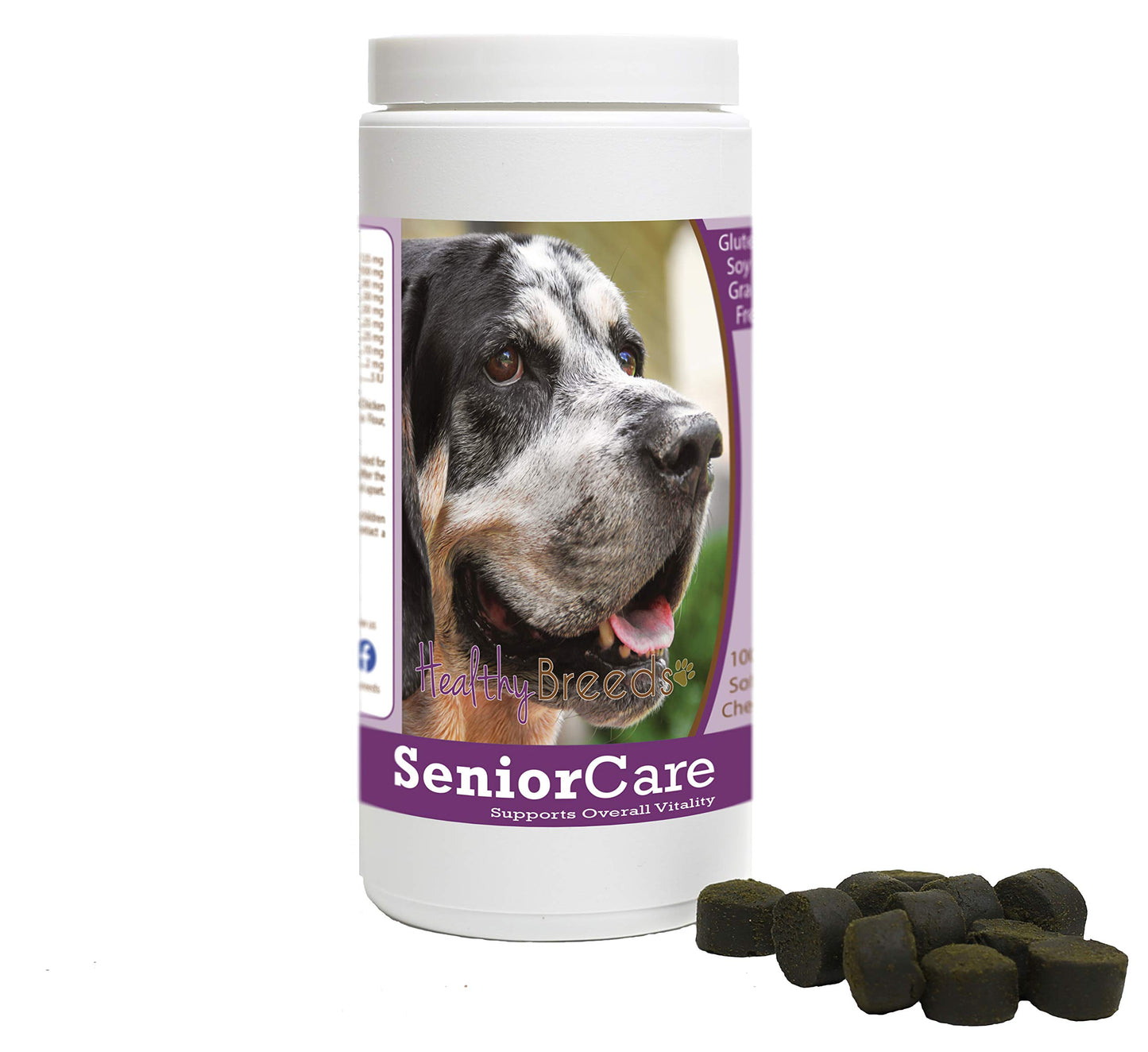 Healthy Breeds Bluetick Coonhound Senior Dog Care Soft Chews 100 Count