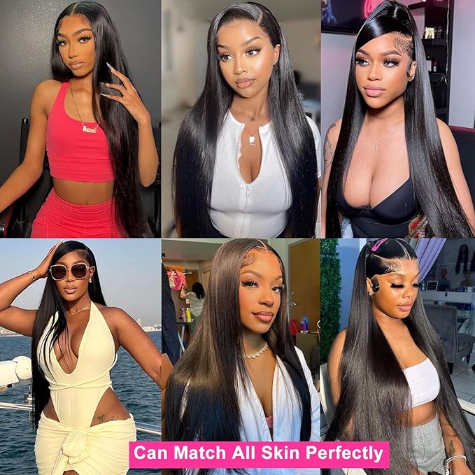 Selina 4x4 Straight Lace Closure Human Hair Free Part Brazilian Vigin Hair Natural Black Color 20 Inch