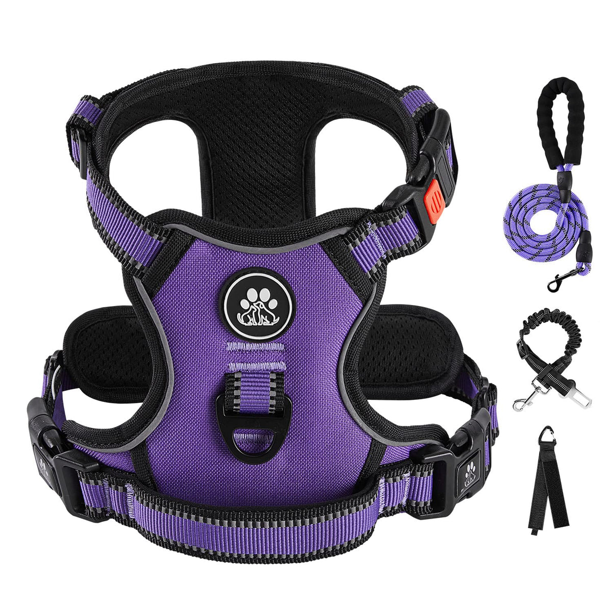 IVY&LANE No Pull Dog Harness for Small Dogs,Reflective Dog - Image 1
