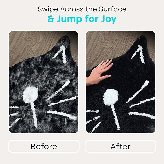 Uproot Pet Hair Removal Glove for Cats & Dogs: Infinitely-Reusable Electrostatic Pet Hair Remover Glove for Any Fabric - Cleans Furniture, Clothes, Car Upholstery, & More