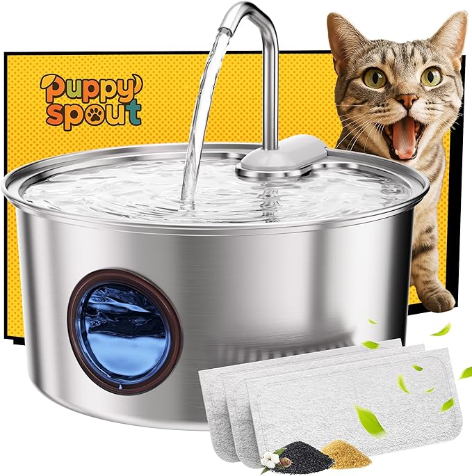Cat Water Fountain+Replacement Pump