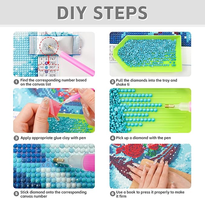TZTTZT Diamond Art Kits for Adults - Calm Dog in Rainy Alleyway Diamond Painting Kits for Adults Beginner, 12x16 in Frameless Diamond Painting Kit for Home Wall Decor