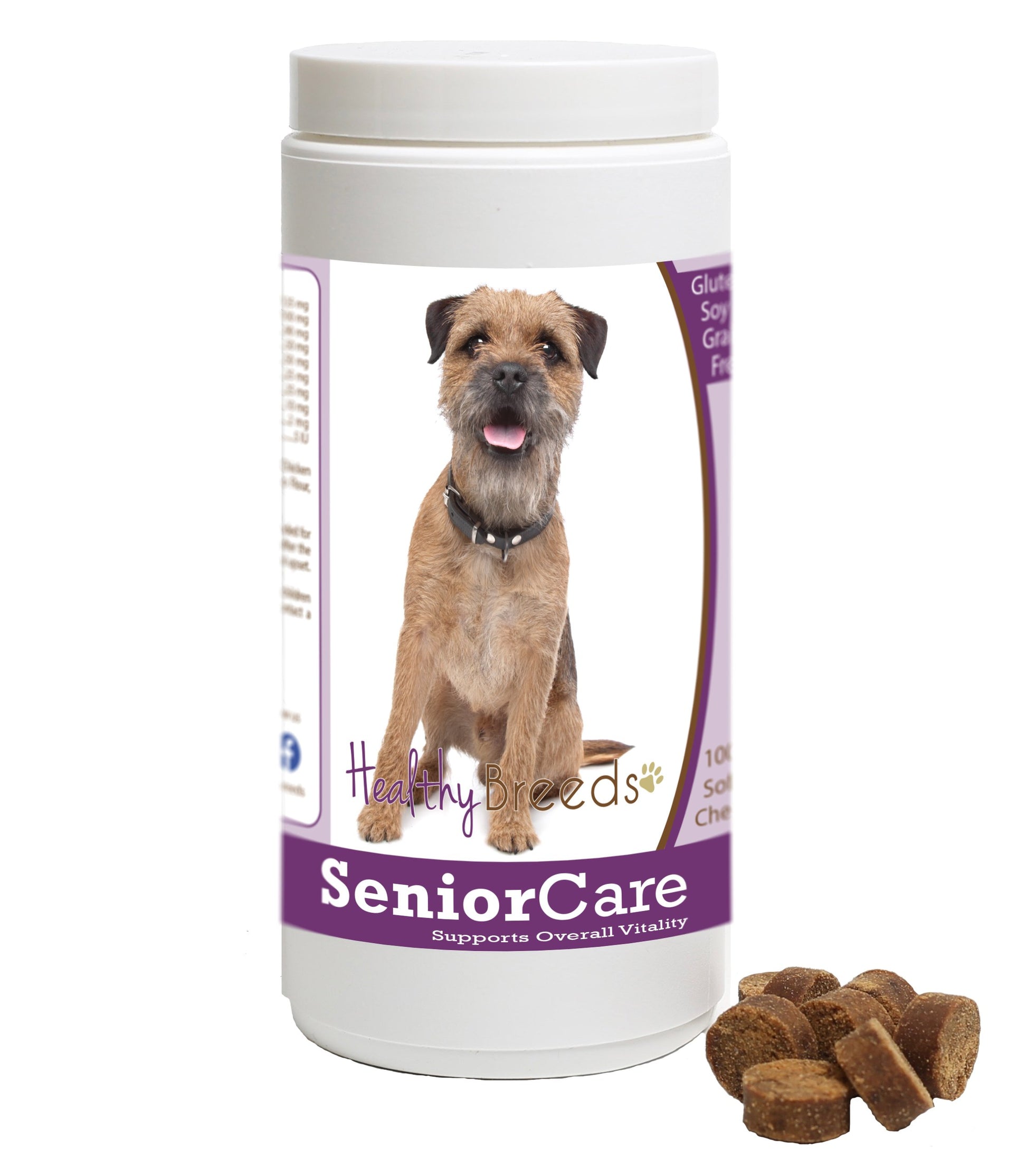 Healthy Breeds Border Terrier Senior Dog Care Soft Chews 100 Count