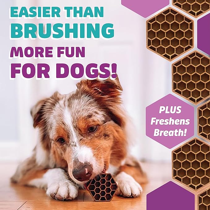 Yummy Combs Dog Dental Treats – Vet VOHC Approved – Delicious Chicken Protein – Removes Tartar with Cleaning Comb Shape – Dental Dog Treats for Extra Small Dogs (36oz, 144 Count)