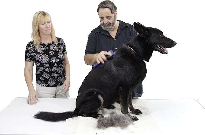 The Desheddinator 2 in 1 Pet Grooming Tool