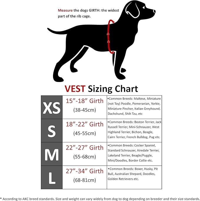 CoolerDog Dog Cooling Vest and Cooling Collar - Ice Vest for Dogs Large (27" to 34" Girth)