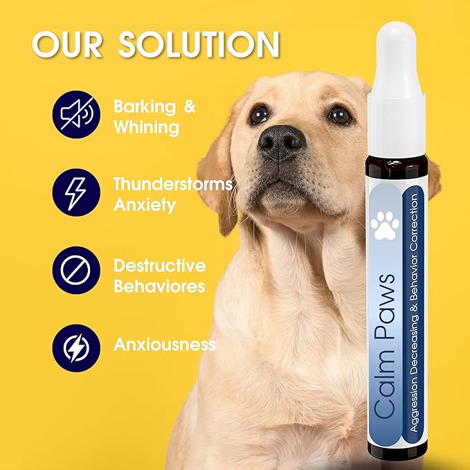 Calming Collar for Dogs - Natural Dog Anxiety Relief Collar, Dog Stress and Anxiety Relief, Reduces Puppy Stress & Unwanted Behaviors, 60-Day Effect, 13-20 Inch Adjustable & Waterproof