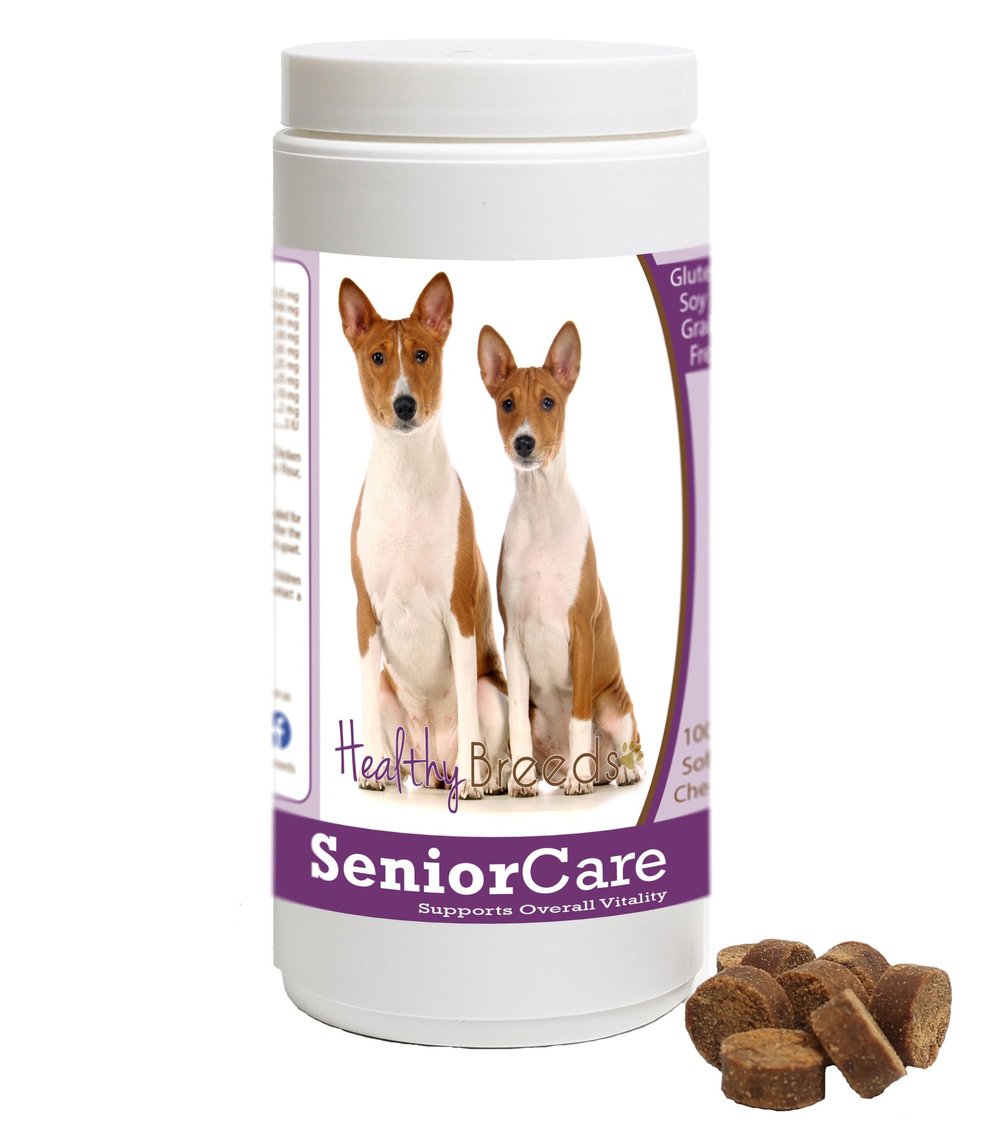 Healthy Breeds Basenji Senior Dog Care Soft Chews 100 Count