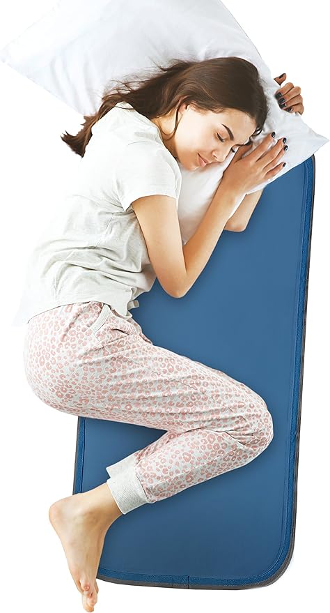 Cooling Pad for Bed - Pressure Activated Gel Provides Instant Relief - Ideal for Fevers, Hot Flashes, Night Sweats