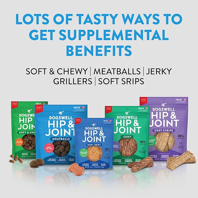 Dogswell Hip & Joint Beef Recipe Meatballs - 14 oz.