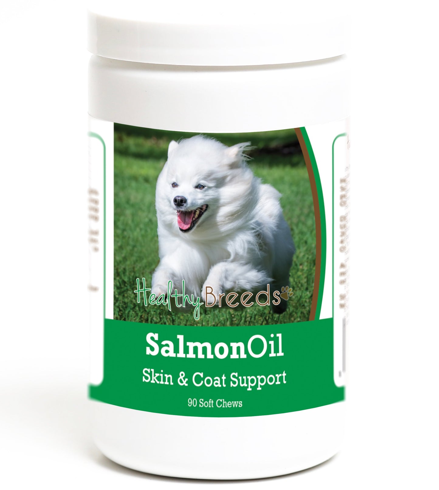 Healthy Breeds American Eskimo Dog Salmon Oil Soft Chews 90 Count