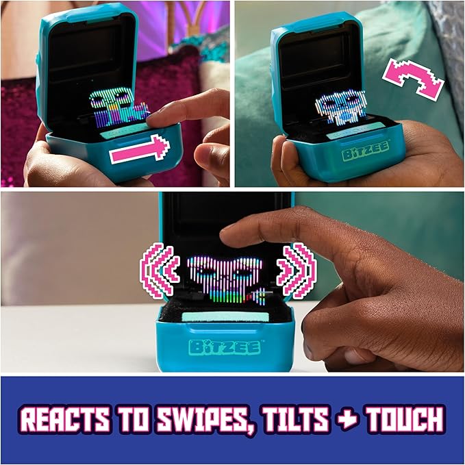 BITZEE, Magicals with 20 Interactive Characters Inside, Great for Easter Gifts, Digital Pet Reacts to Touch