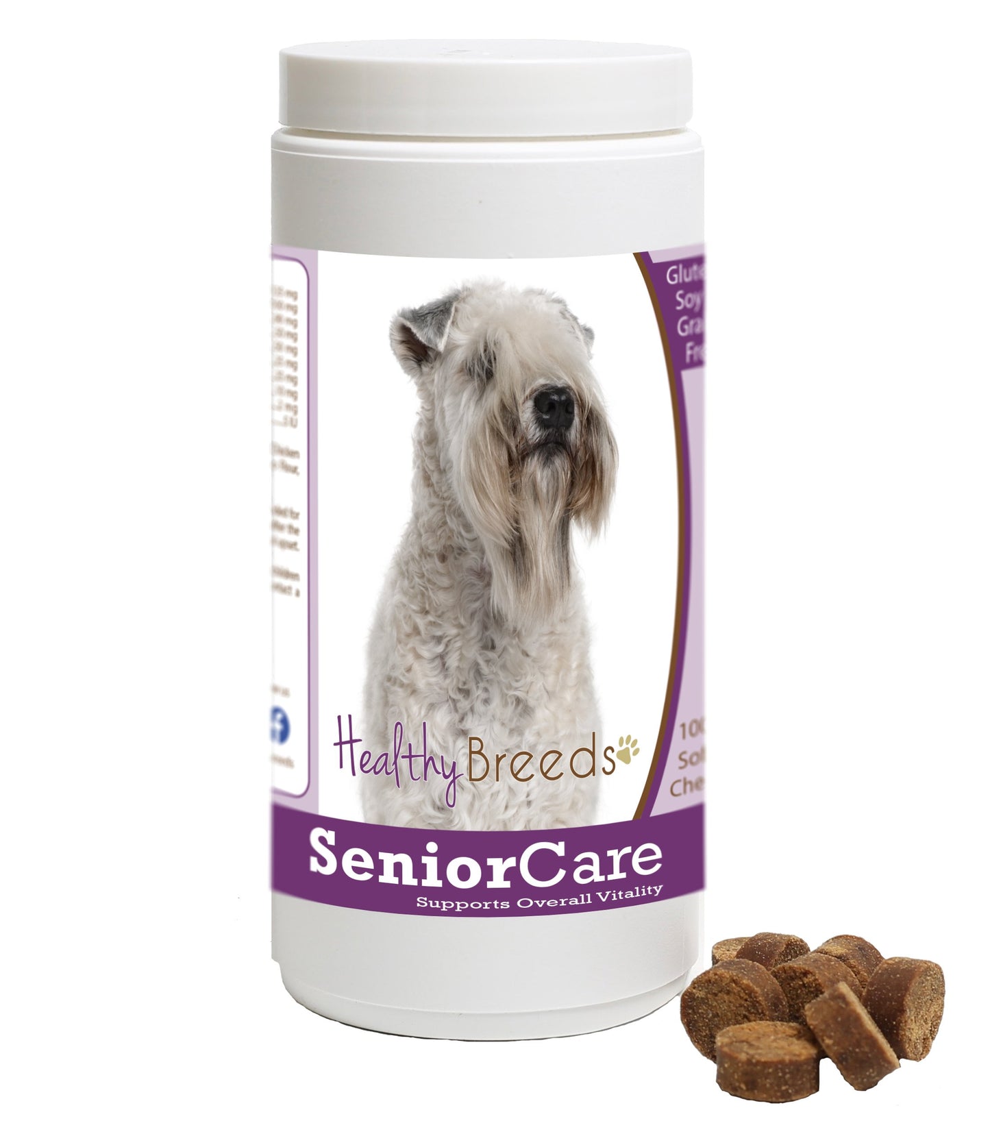 Healthy Breeds Soft Coated Wheaten Terrier Senior Dog Care Soft Chews 100 Count