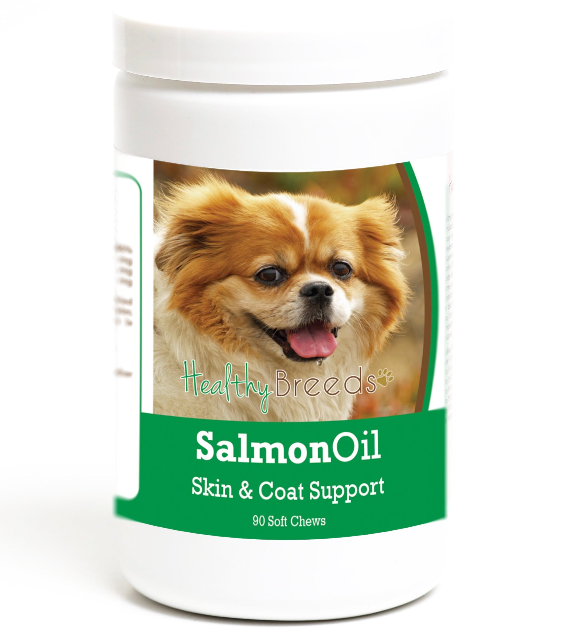 Healthy Breeds Tibetan Spaniel Salmon Oil Soft Chews 90 Count
