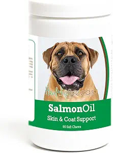 Healthy Breeds Boerboel Salmon Oil Soft Chews 90 Count