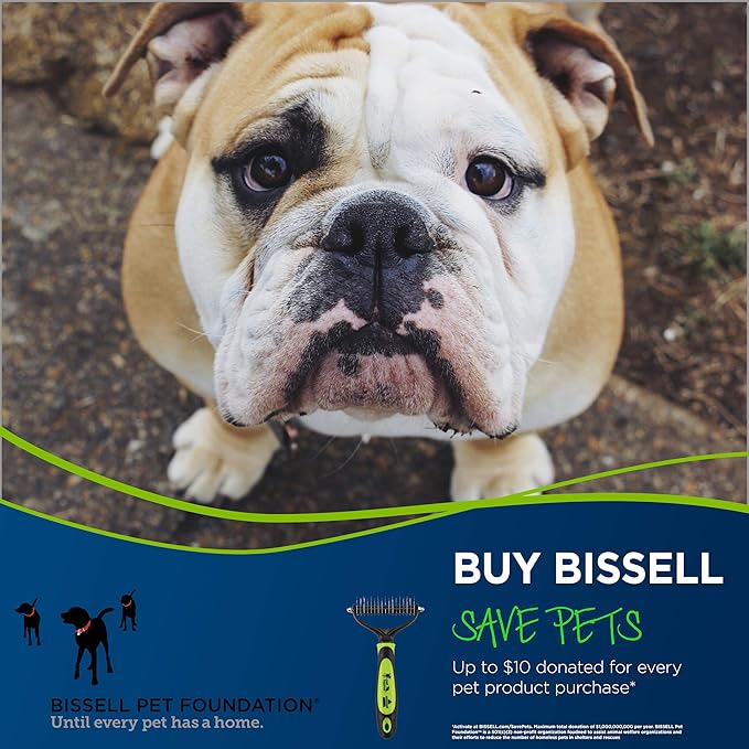Bissell 2064A FURGET IT Cat and Dog Grooming Brush with Shedding and Dematting