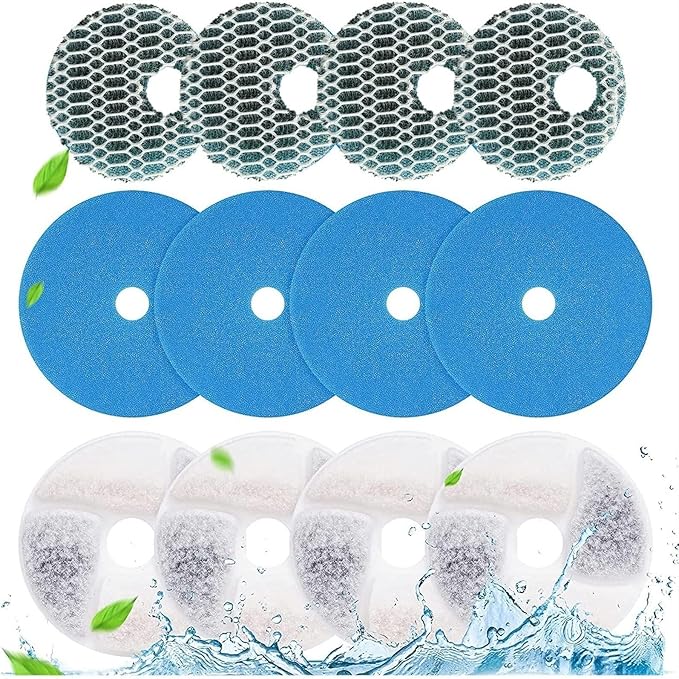 Smart Transparent Pet Water Fountain for Cats & Dogs, Automatic Drinking Bowl with 3 Flow Designs