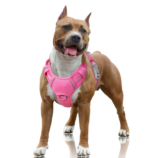 BARKBAY Dog Harness for Large Dogs No Pull Dog Vest ID Tag Pocket - Image 1