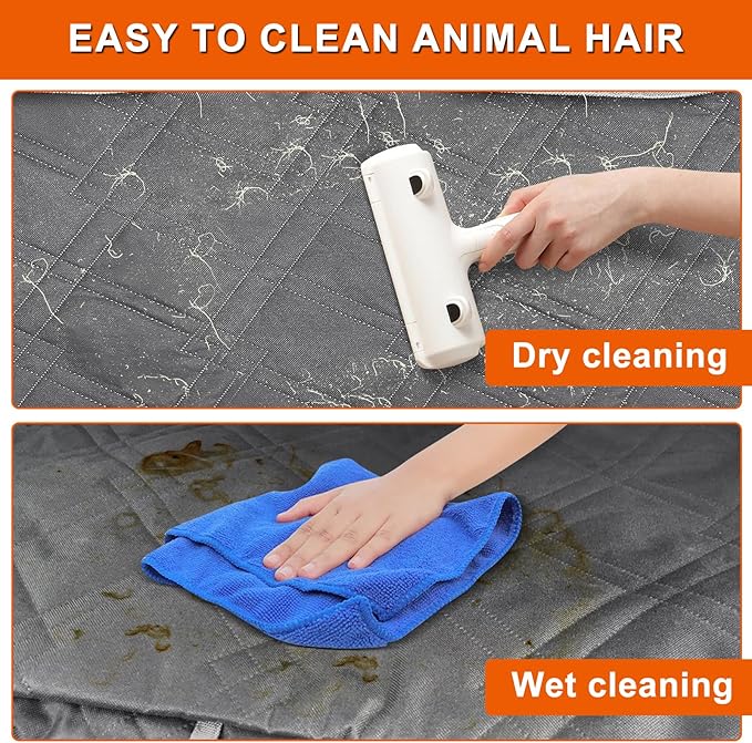 Dog Car Seat Cover Compatible with Subaru Crosstrek 2013-2025, Waterproof Pet Bench Seat Cover for Back Seat, 600D Heavy Duty Scratch Proof Nonslip Truck Seat Covers for Dogs