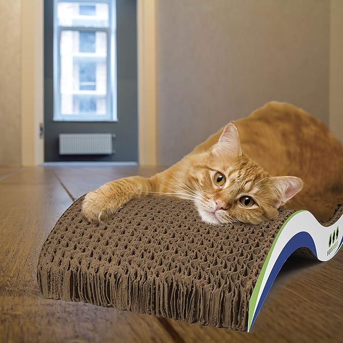 Van Ness Pets Scratch-N-Relax Cat Scratch Pad And Lounger