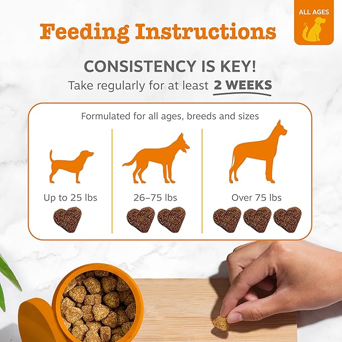 Zesty Paws Omega 3 Fish Oil for Dogs - Zesty Paw Dog Vitamins and Supplements for Hip, Joint & Skin, Bacon (90 Chews)