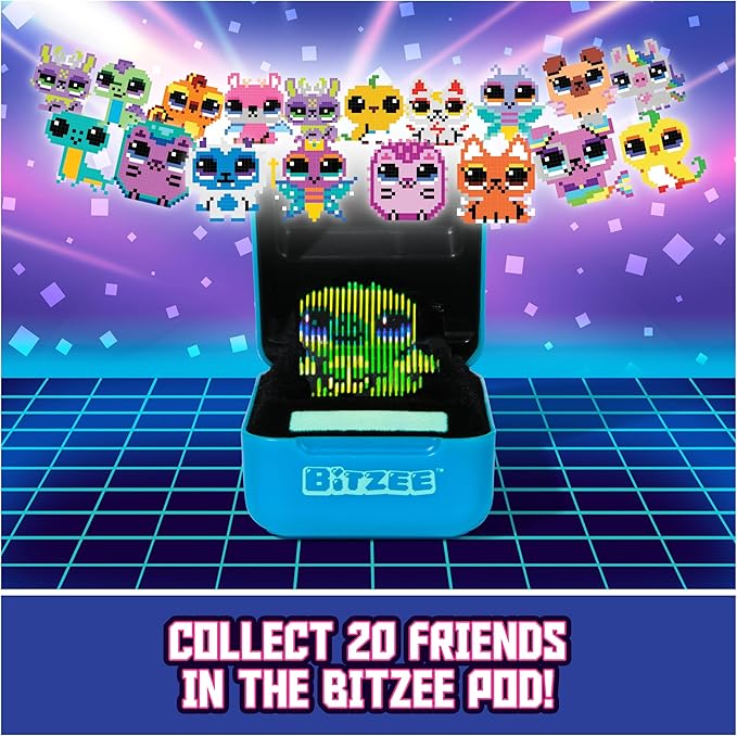 BITZEE, Magicals with 20 Interactive Characters Inside, Great for Easter Gifts, Digital Pet Reacts to Touch