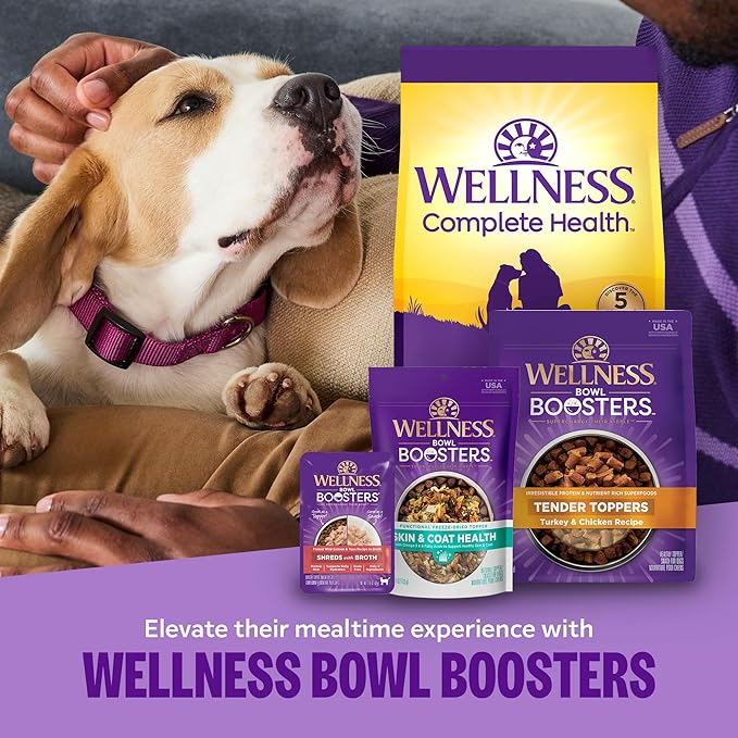 Wellness Complete Health Dry Dog Food, Wholesome Grains, Natural, Beef & Barley Recipe, (26-Pound Bag)