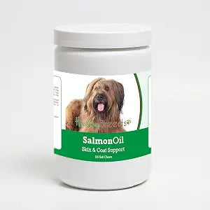 Healthy Breeds Briard Salmon Oil Soft Chews 120 Count