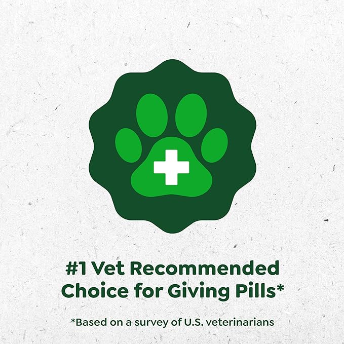 Greenies Pill Pockets for Dogs Large Size, Soft Dog Treats, Chicken Flavor, 7.9 oz. Pouch (30 Treats)