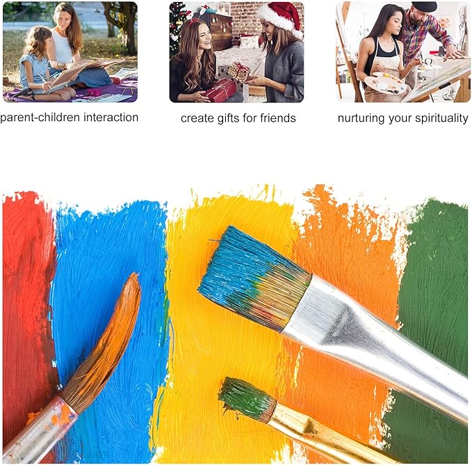 DIY Paint by Numbers for Adults Beginner, Serene Bay with Calm Waters, Paint by Numbers Kit Dog Painting by Numbers for Adults, 16" x 20"