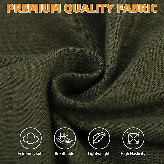 KOOLTAIL Dog Clothes for Large Dogs, 2 Pack Cotton Fall/Winter Warm Dog T Shirts Coats for Outdoor, UV & Insect Protection Anti-Hair Loss & Lightweight Pet Vest Tank Tops Apparel, Green&Light Green,XL