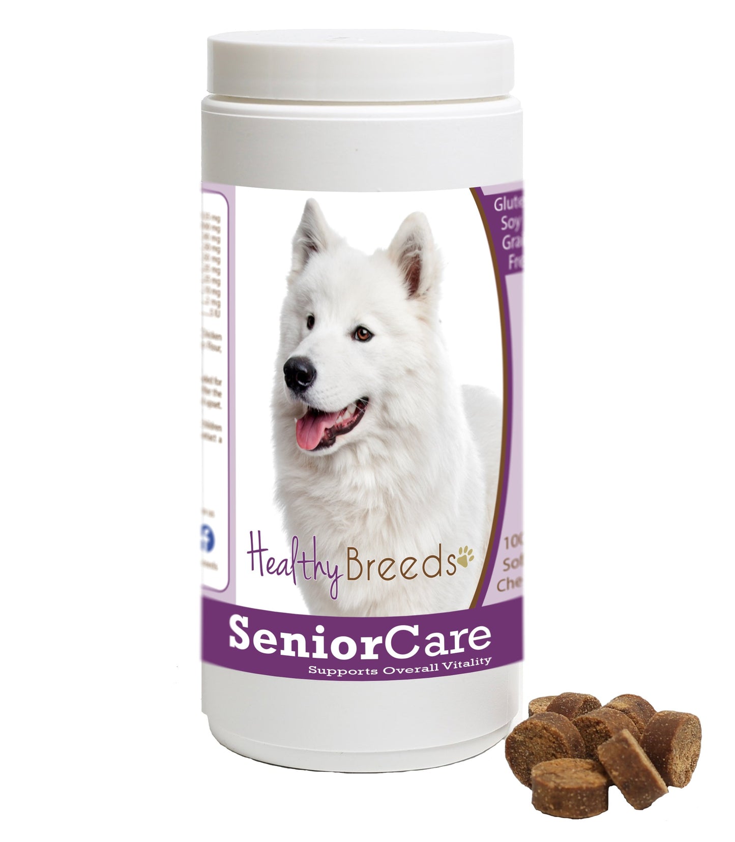 Healthy Breeds Samoyed Senior Dog Care Soft Chews 100 Count